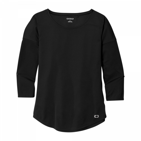 OGIO® Ladies Gravitate Scoop 3/4-Sleeve