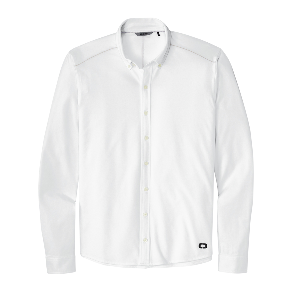 Wholesale OGIO Long Sleeve Button-Up - Wine-n-Gear
