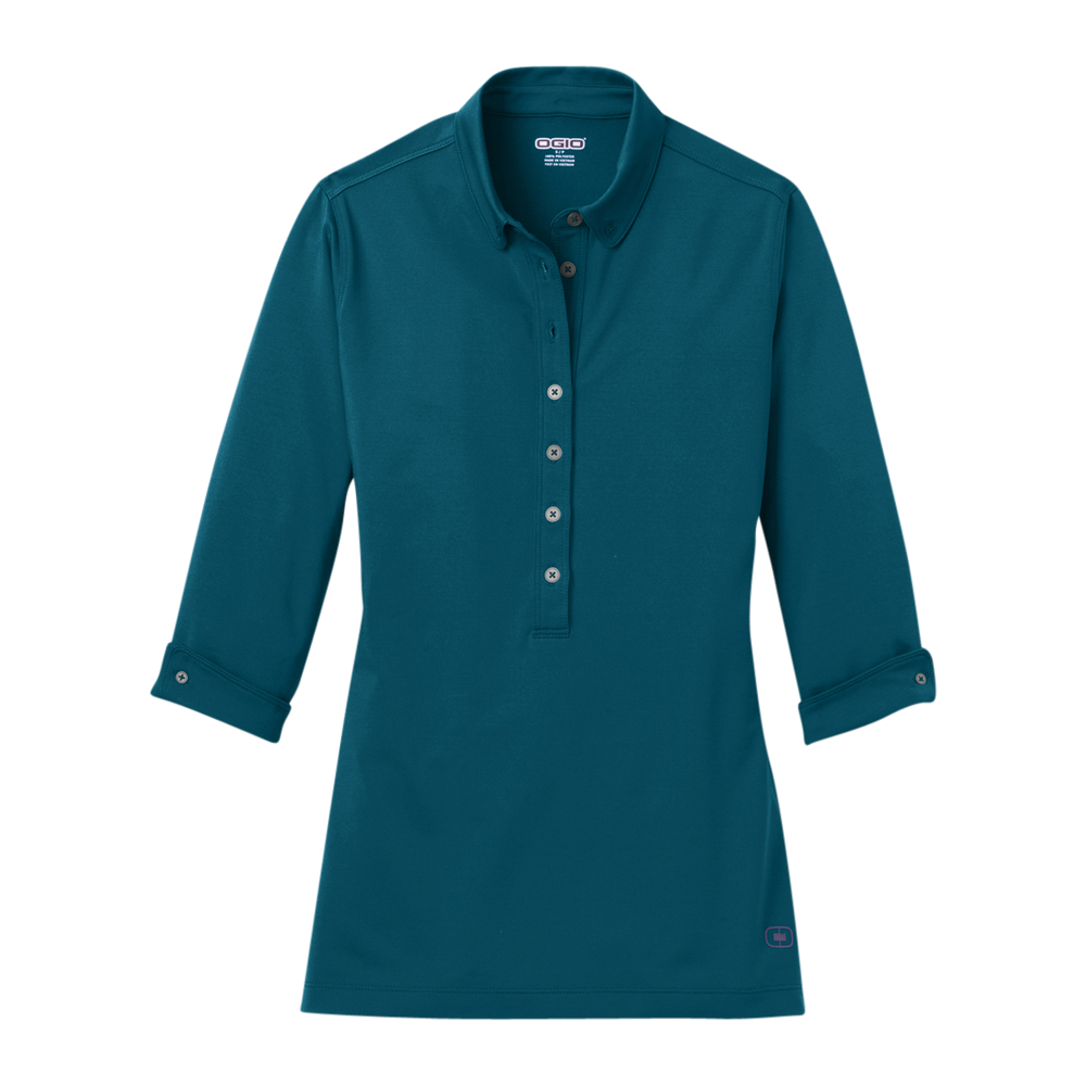 WNG-879-OGIO-Ladies-Gauge-Polo-Teal-7 OGIO Ladies Gauge Polo