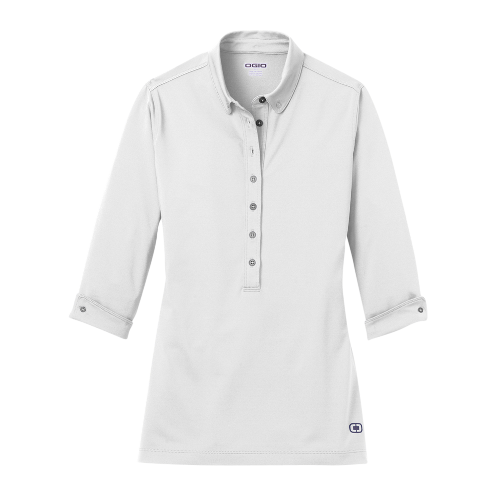 Ladies' Gauge Polo - Diesel Grey