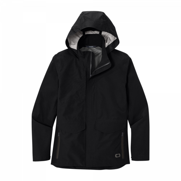 Utilitarian hooded bomber store jacket