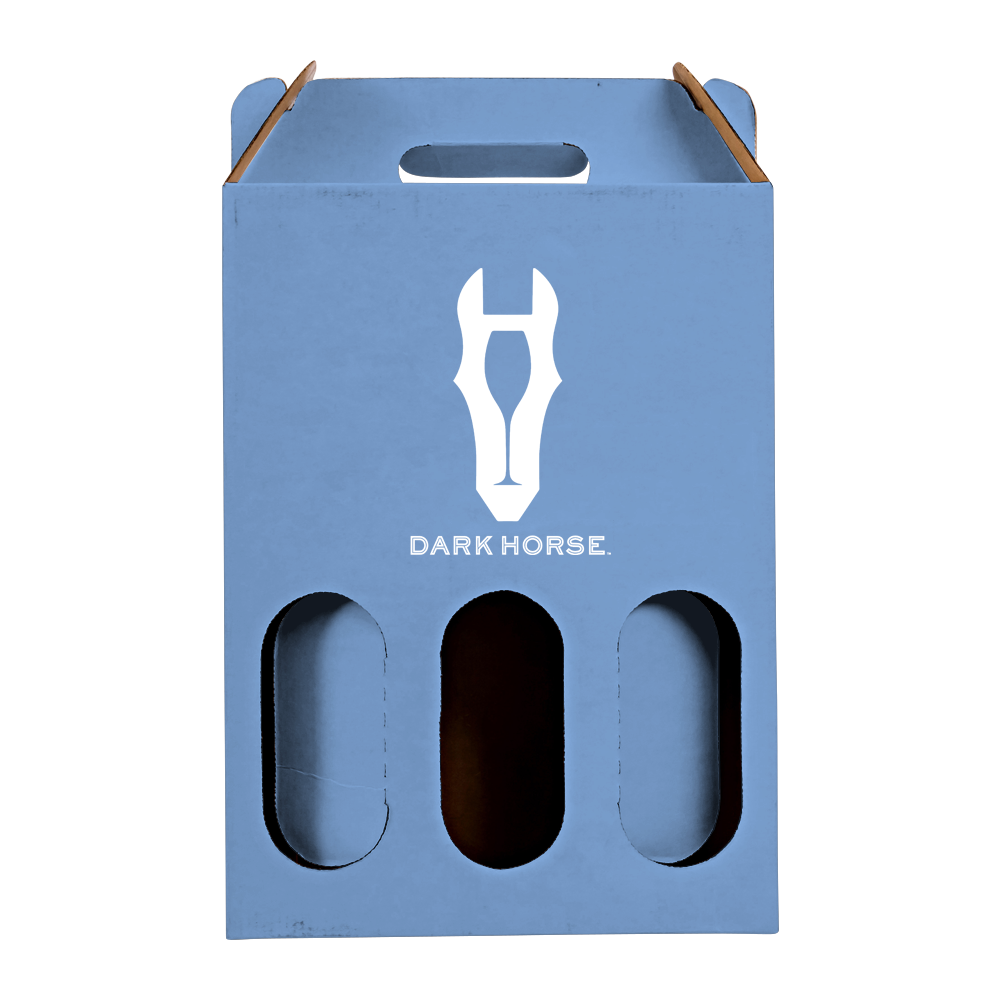 WnG-1156 3-Bottle Cardboard Carrier 659C 3-Bottle Cardboard Carrier