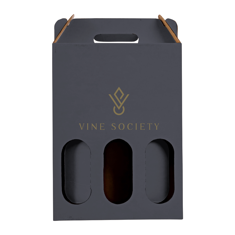 WnG-1156 3-Bottle Cardboard Carrier 6U 3-Bottle Cardboard Carrier