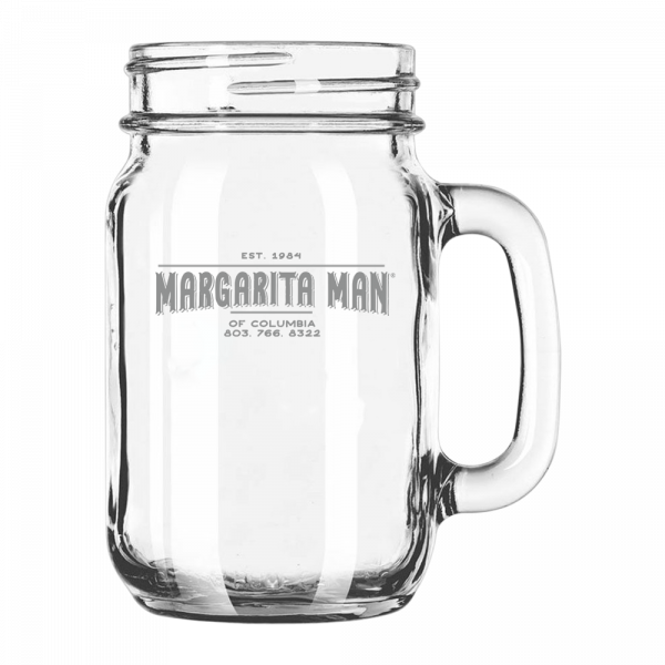 Mason Jar Handled 16oz