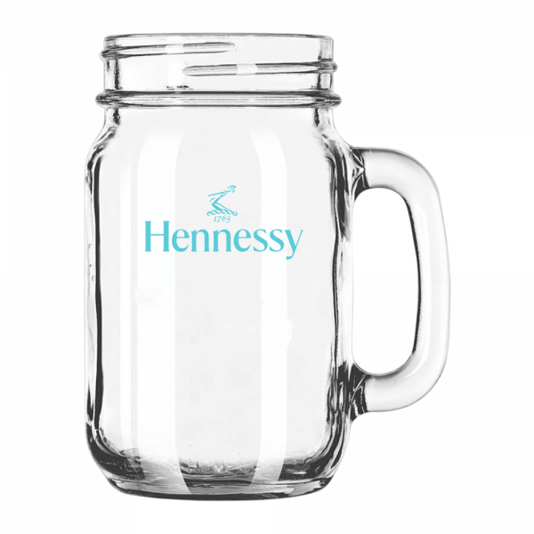 Mason Jar Handled 16oz