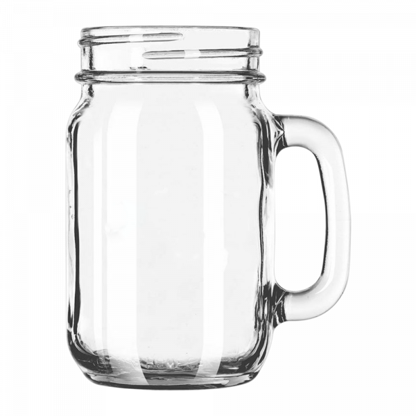 Mason Jar Handled 16oz