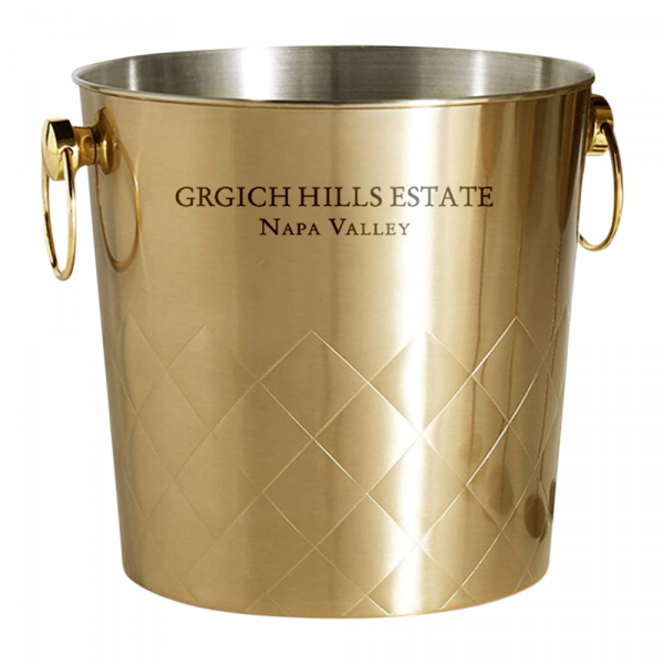 Diamond Stainless Steel Ice Bucket