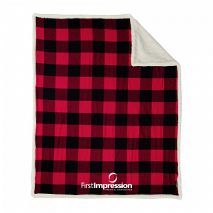 Port Authority® Flannel Sherpa Blanket
