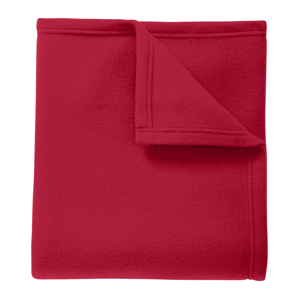 WNG-2004-Port-Authority-Core-Blanket-4-Red Port Authority® Core Fleece Blanket