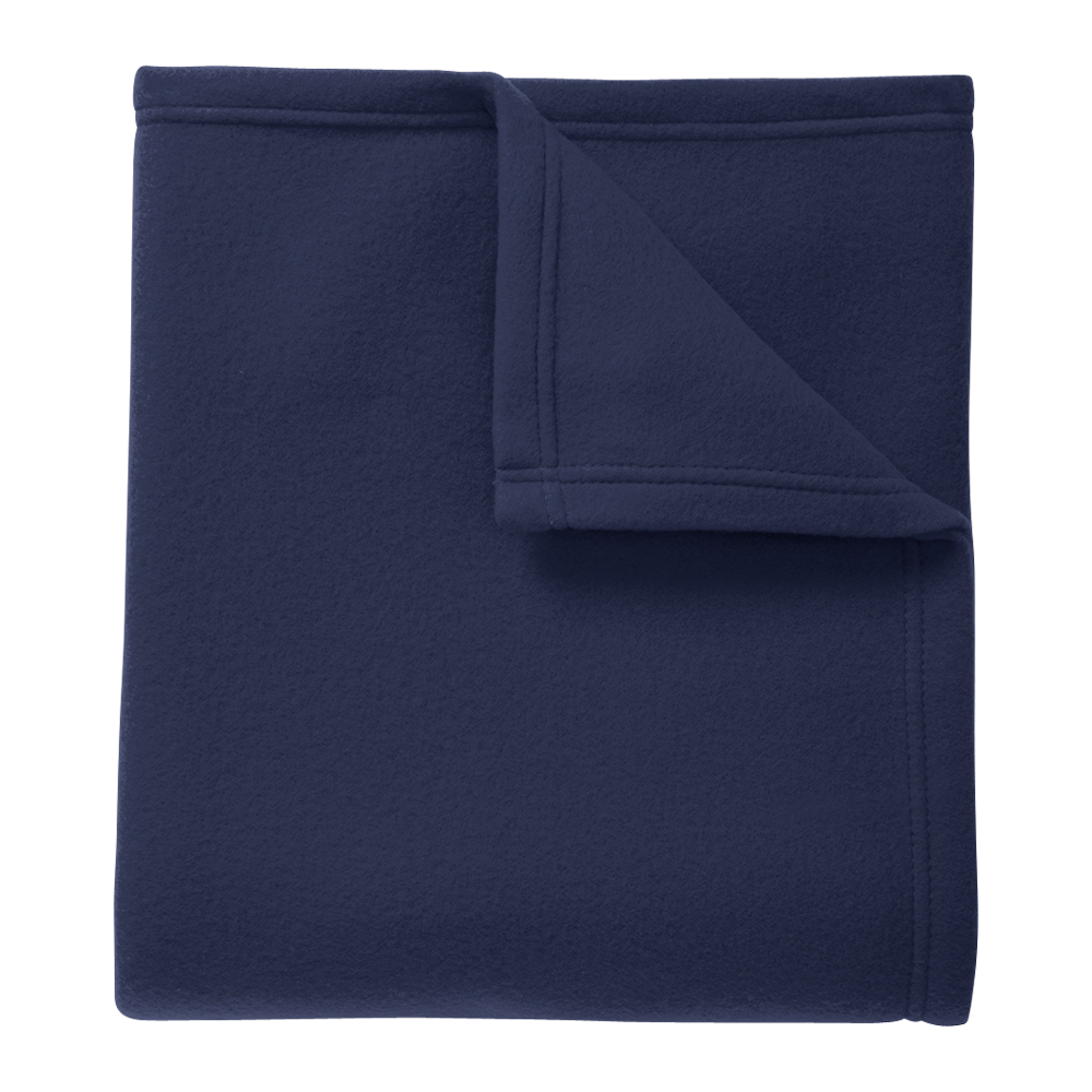 WNG-2004-Port-Authority-Core-Blanket-6-Navy Port Authority® Core Fleece Blanket