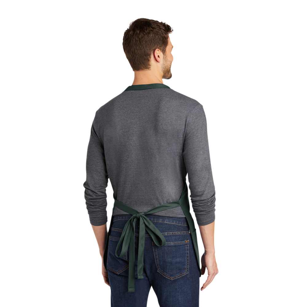 Port Authority® Medium-Length Apron with Pouch Pockets