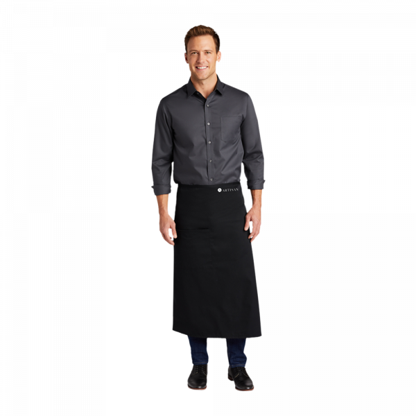 Port Authority® Easy Care Full Bistro Apron with Stain Release