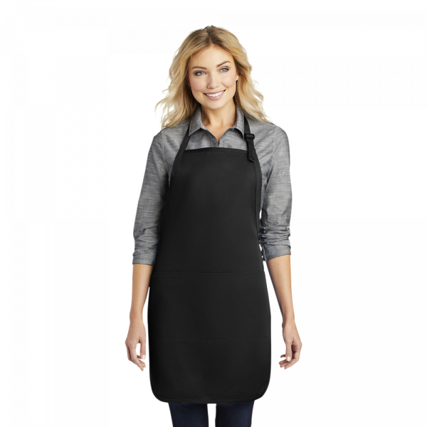 Port Authority® Easy Care Full-Length Apron with Stain Release