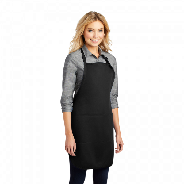 Port Authority® Easy Care Full-Length Apron with Stain Release