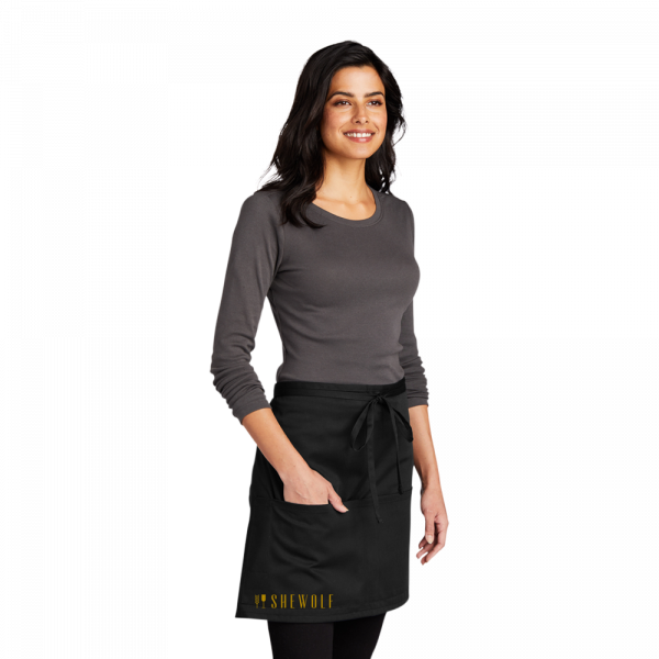 Port Authority® Easy Care Half Bistro Apron with Stain Release