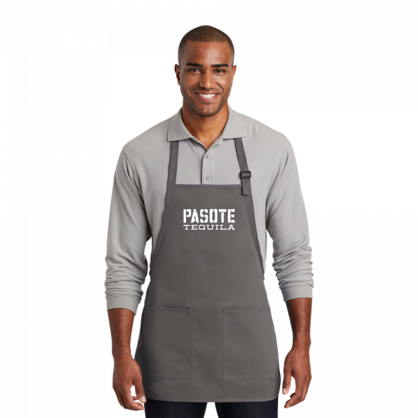 Port Authority® Medium-Length Two-Pocket Bib Apron