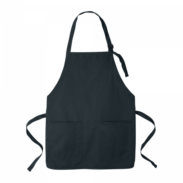 Port Authority® Medium-Length Two-Pocket Bib Apron