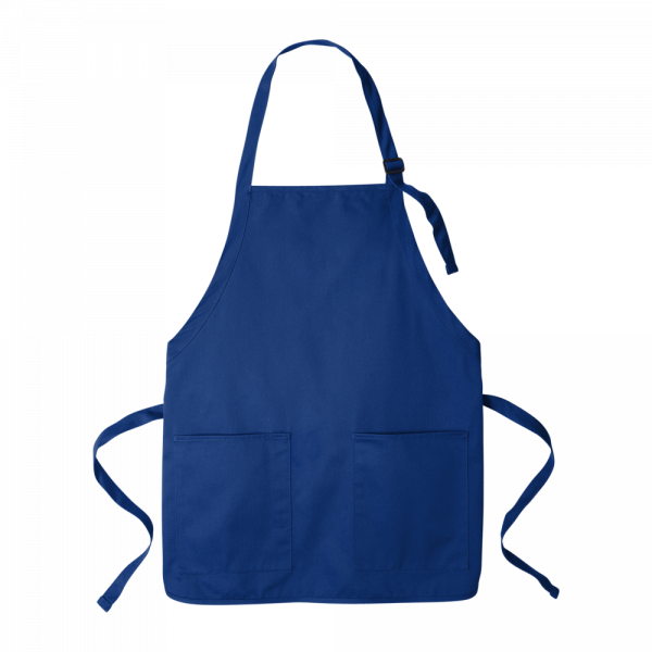 Port Authority® Medium-Length Two-Pocket Bib Apron