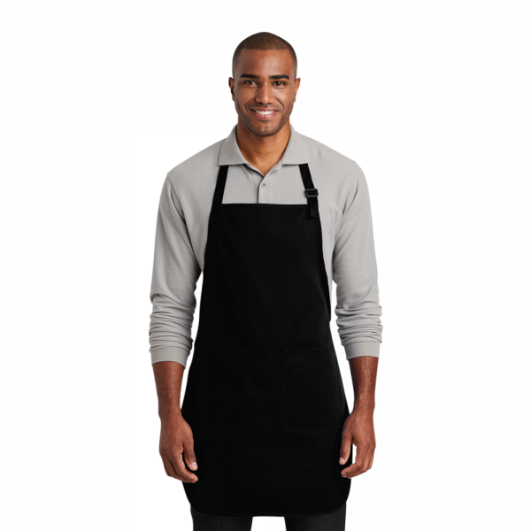 Port Authority® Full-Length Two-Pocket Bib Apron