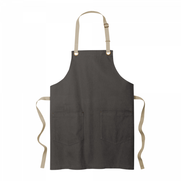 Port Authority® Canvas Full-Length Two-Pocket Apron