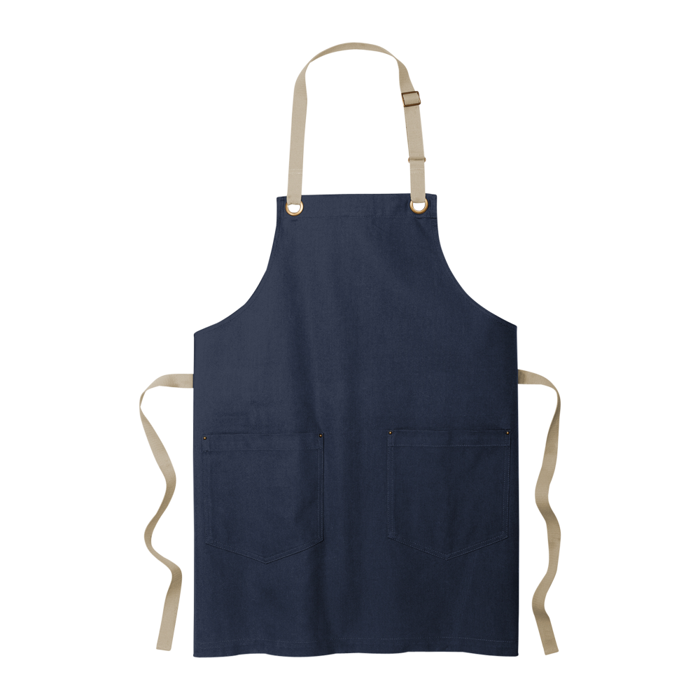 Port Authority® Canvas Full-Length Two-Pocket Apron