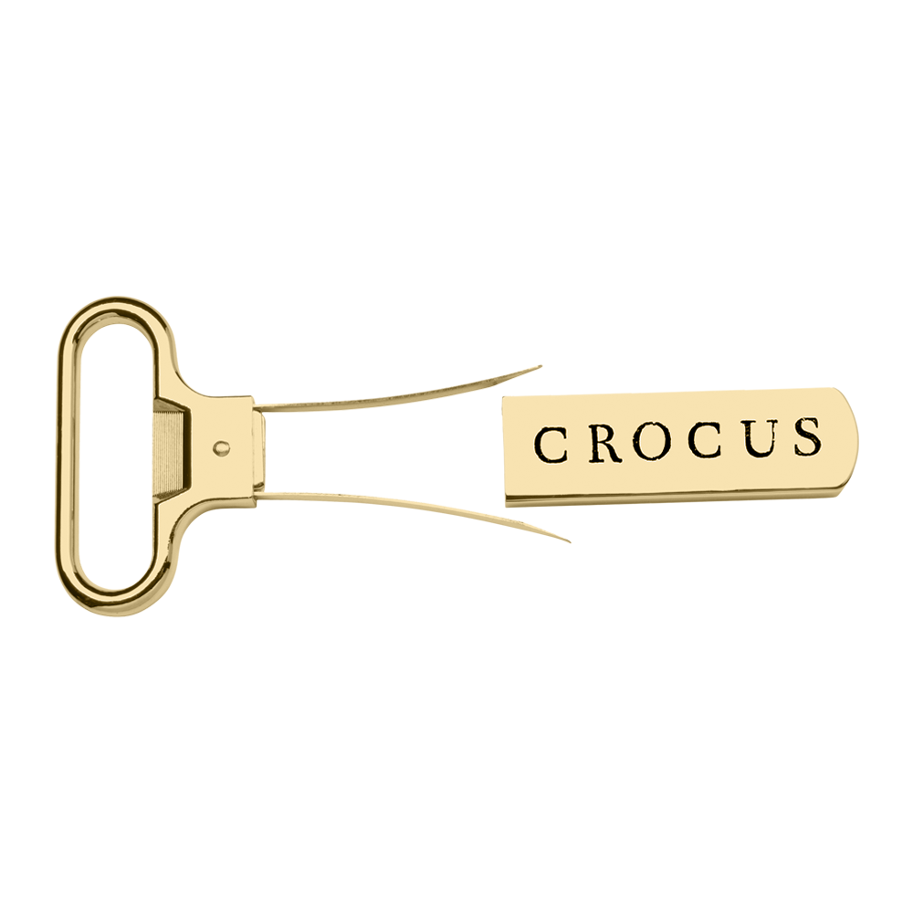 WNG-011-3-Ah So Two-Prong Corkpuller -1-4-Gold Ah So Two-Prong Corkpuller Gold