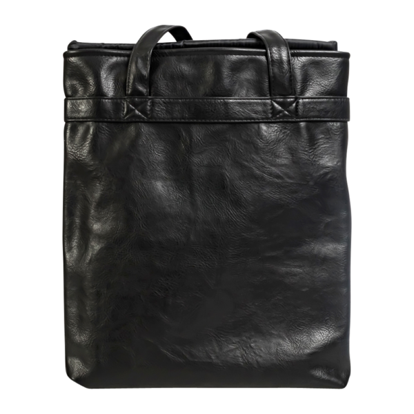 Leather Four Bottle Salesperson Tote Bag