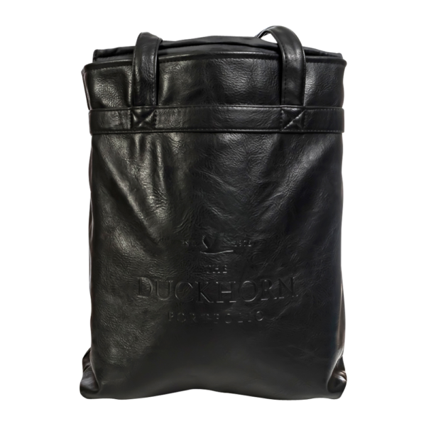 Leather Four Bottle Salesperson Tote Bag