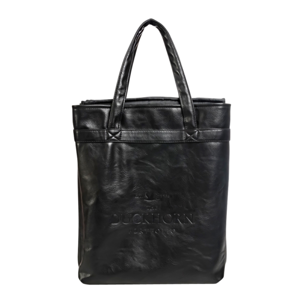 Leather Four Bottle Salesperson Tote Bag