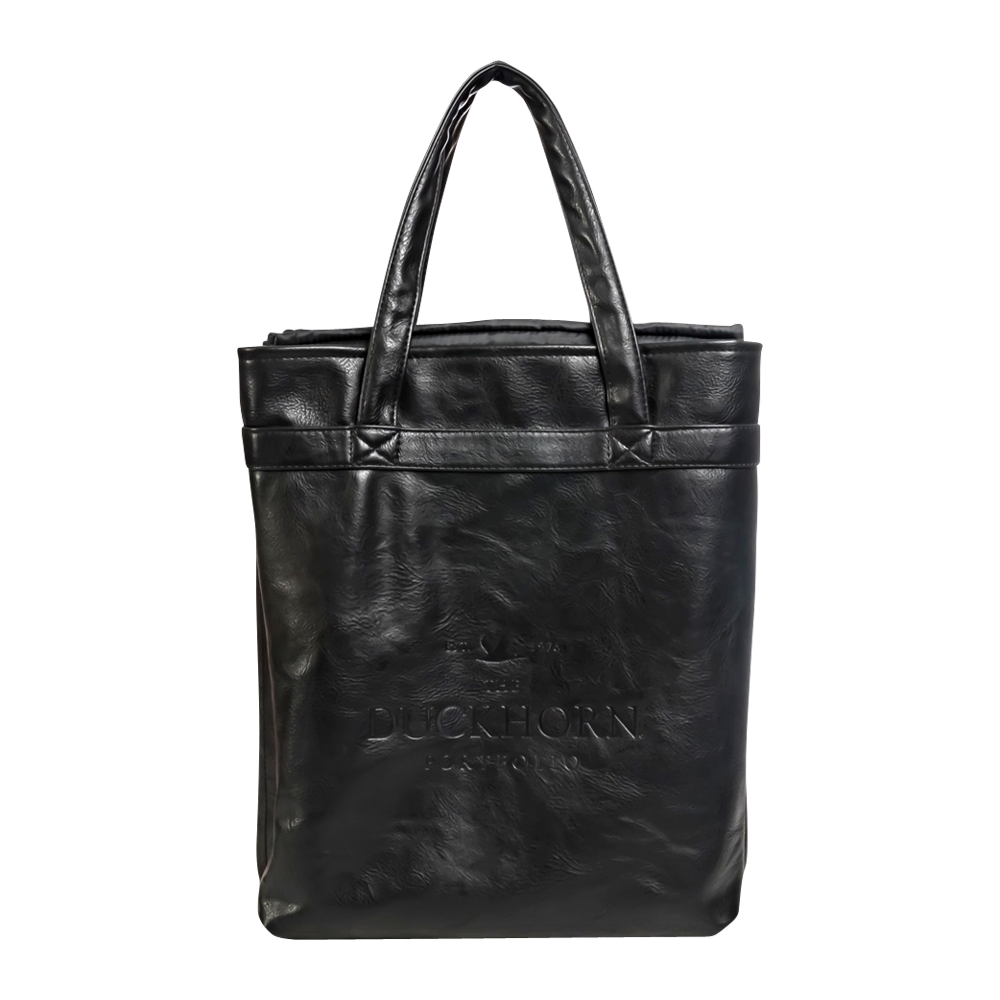 WNG-1202-Leather-4-Bottle-Tote-4 Leather Four Bottle Salesperson Tote Bag