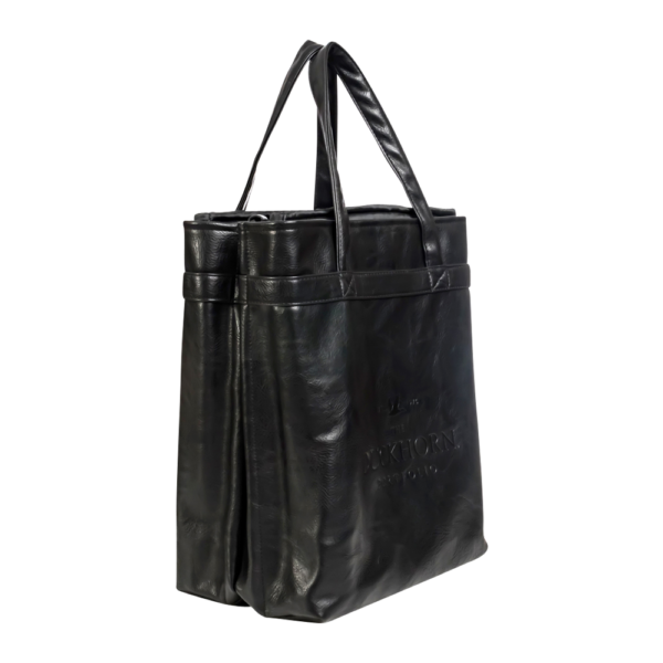 Leather Four Bottle Salesperson Tote Bag