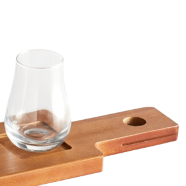 5pc. Whiskey Tasting Flight Tray Set
