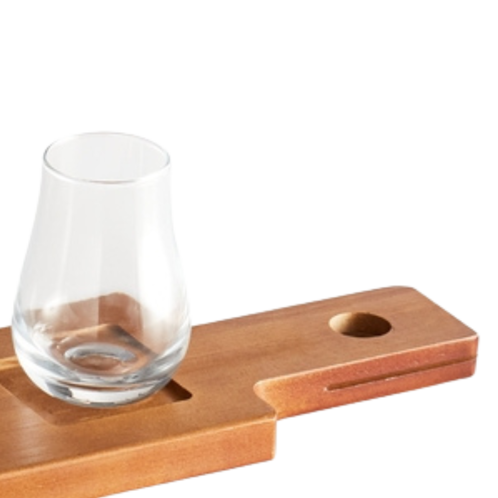 WNG-1413-Whiskey Tasting Set-5 5pc. Whiskey Tasting Flight Tray Set