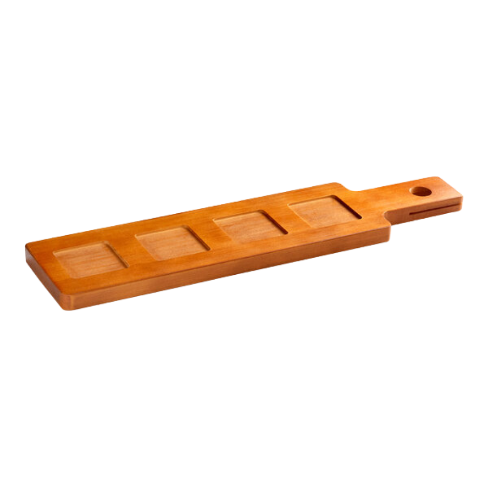 WNG-1413-Whiskey Tasting Set-6 5pc. Whiskey Tasting Flight Tray Set