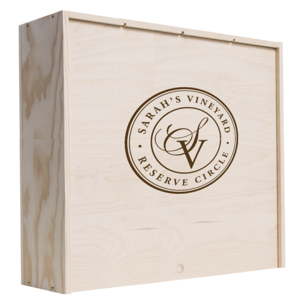 4-Bottle Wood Wine Box