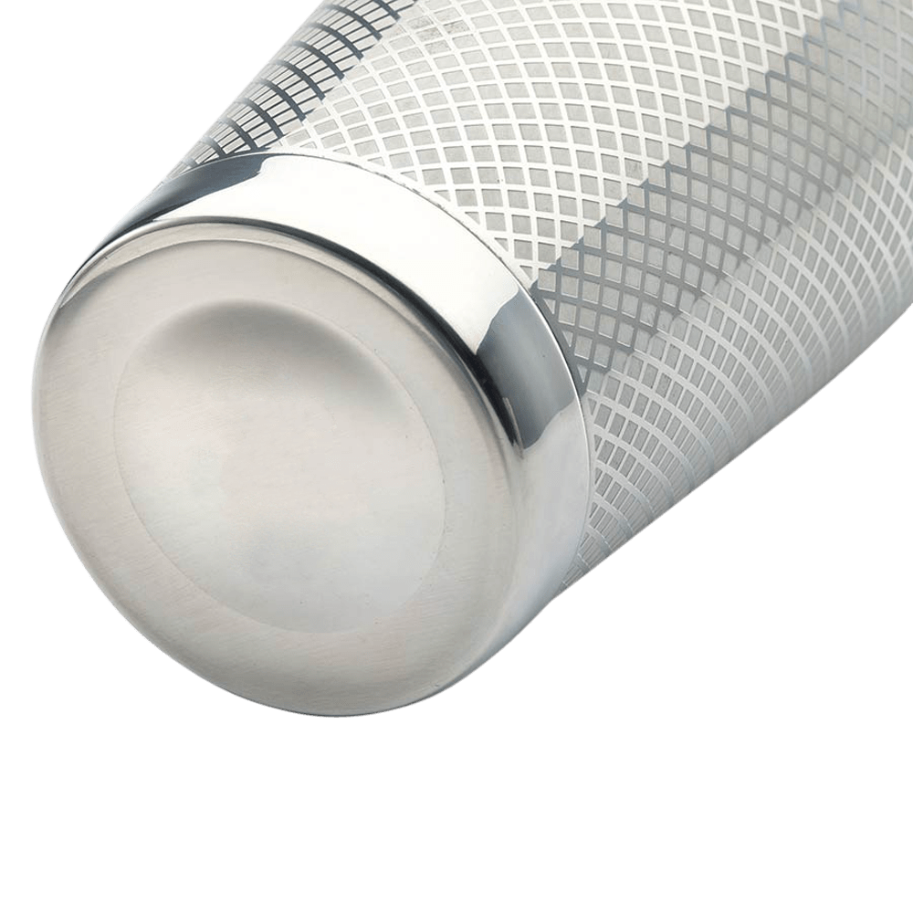 WNG-1637-Diamond-Lattice-Shaker-28oz-6-Stainless-Steel 28oz. Diamond Lattice Shaker