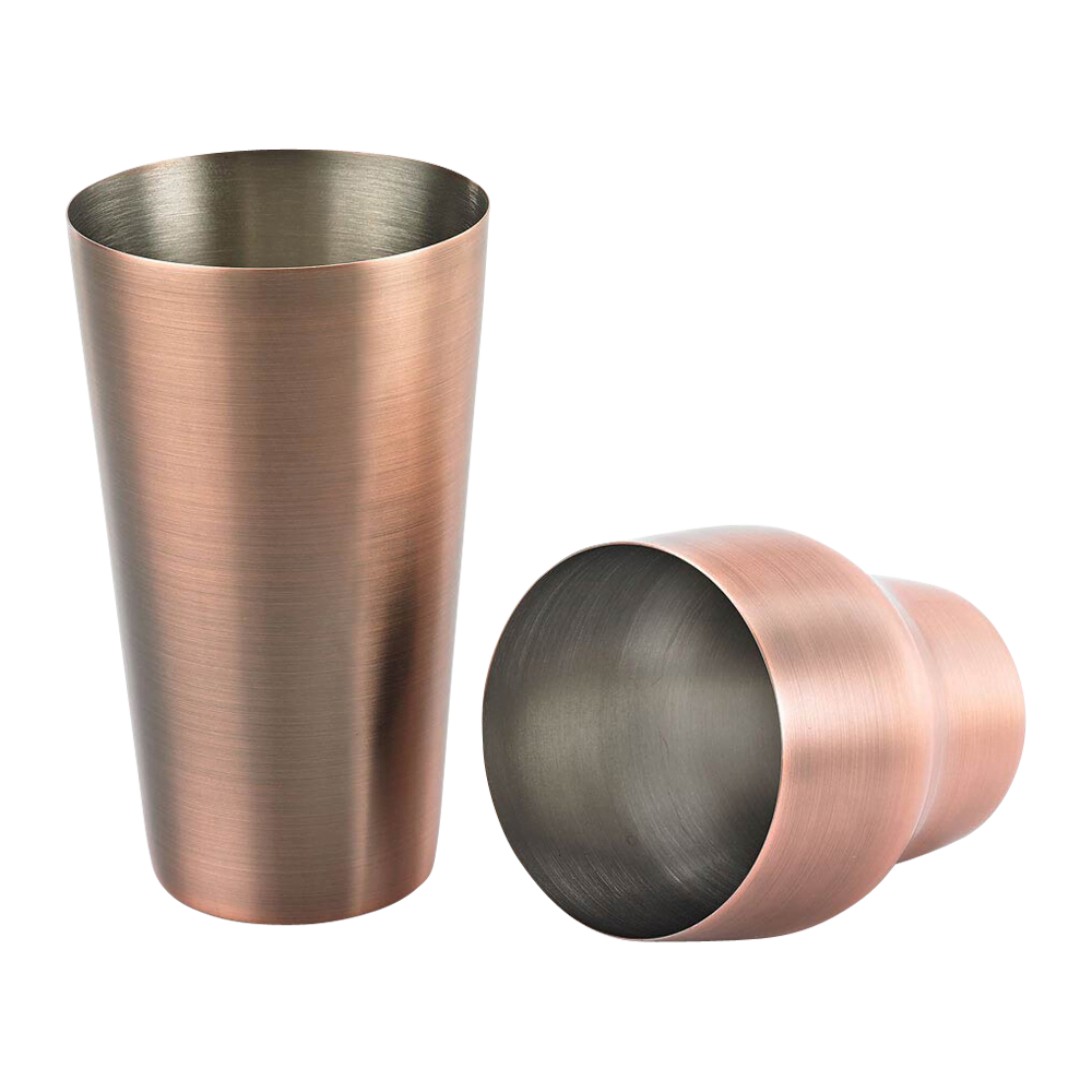 The Bars Parisienne Shaker Acciaio Inox Nero 900 Ml: Per Cocktailingredienti, Professionale, Made In Italy