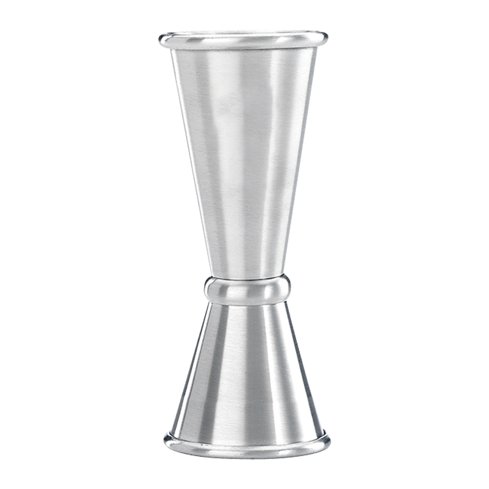 WNG-1680-Japanese-Jigger-1-x-1 1_2oz-2-Stainless-Steel-3-Stainless-Steel 1 x 1 1/2oz. Japanese Style Jigger