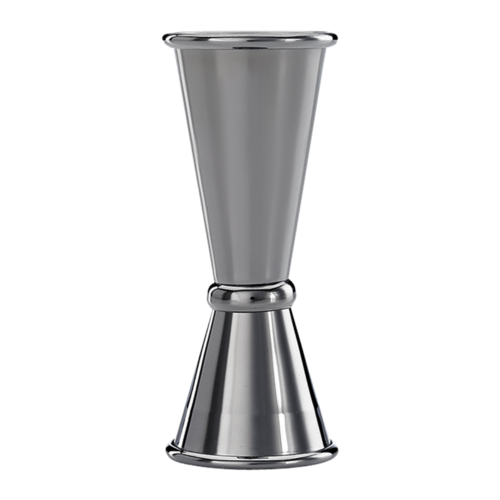 WNG-1680-Japanese-Jigger-1-x-1 1_2oz-2-Stainless-Steel-9-Gunmetal 1 x 1 1/2oz. Japanese Style Jigger