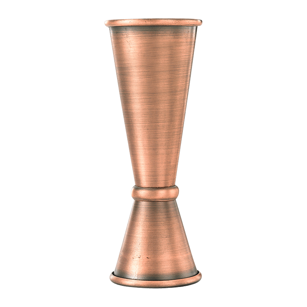 WNG-1681-Japanese-Jigger-1-x-2oz-3-Stainless-Steel-11-Antique-Copper 1 x 2oz. Japanese Style Jigger