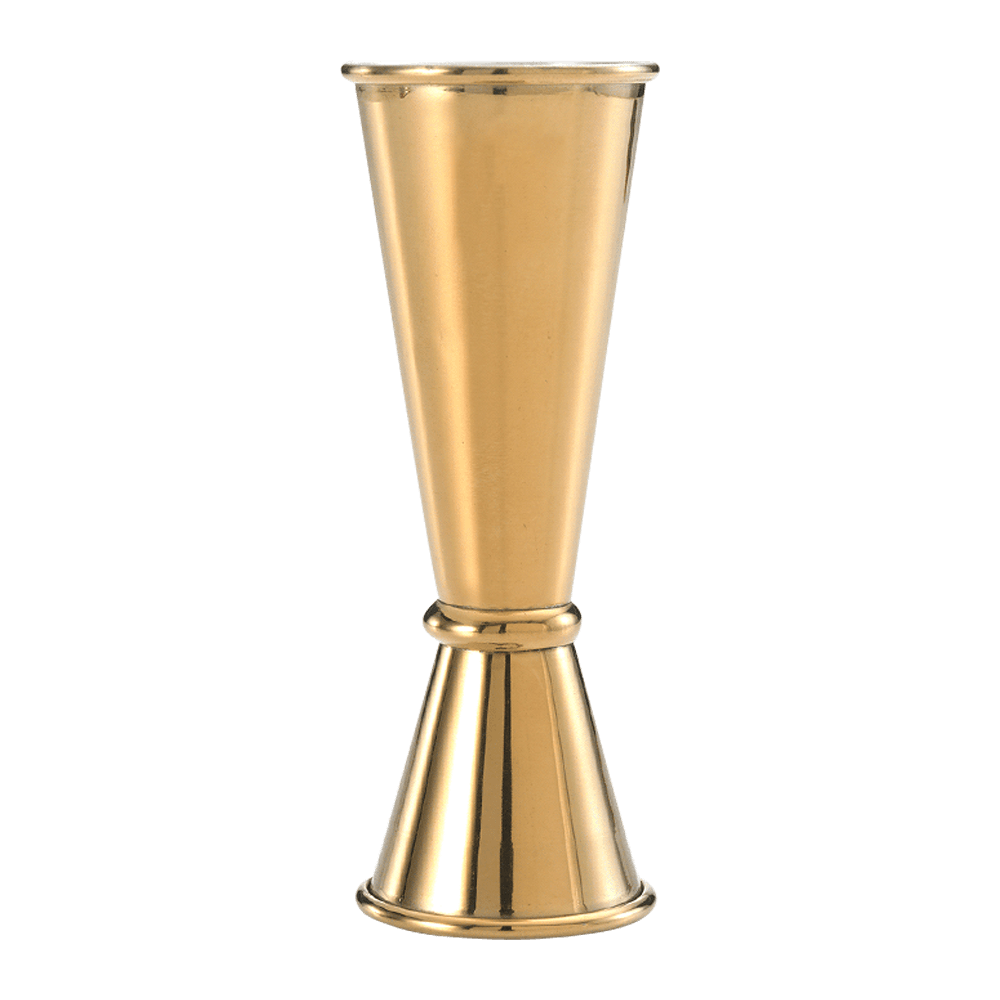 WNG-1681-Japanese-Jigger-1-x-2oz-3-Stainless-Steel-9-Gold 1 x 2oz. Japanese Style Jigger