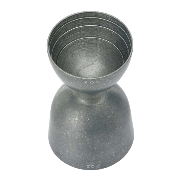 1 x 2oz. Straight Rim Bell Jigger