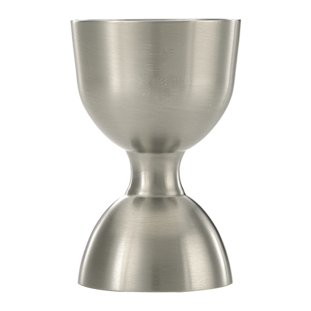 WNG-1685-25-x-50ml-Bell-Jigger-9-Stainless-Steel 25 x 50ml. Straight Rim Bell Jigger
