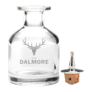 5oz. Glass Bitters Bottle Narrow Retro Design