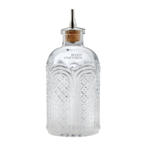 5oz. Glass Bitters Bottle Dome Design