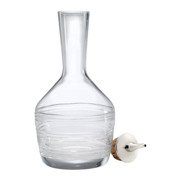 6.8oz. Glass Bitters Bottle Contemporary Design