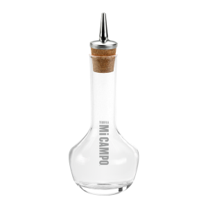 3oz. Glass Bitters Bottle Classic Design