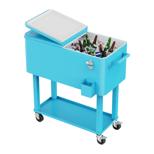 Rolling Cooler Cart