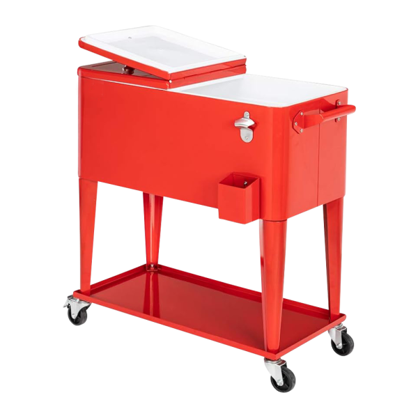 Rolling Cooler Cart