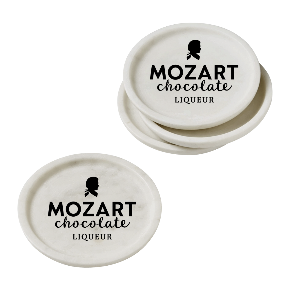 WNG-1804-Round-Marble-Coasters-2 Round Marble Coasters, Set of 4